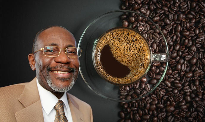 Enselme Gouthon, secrétaire général du CCFCC et président de l’Organisation Internationale du Café (OIC)