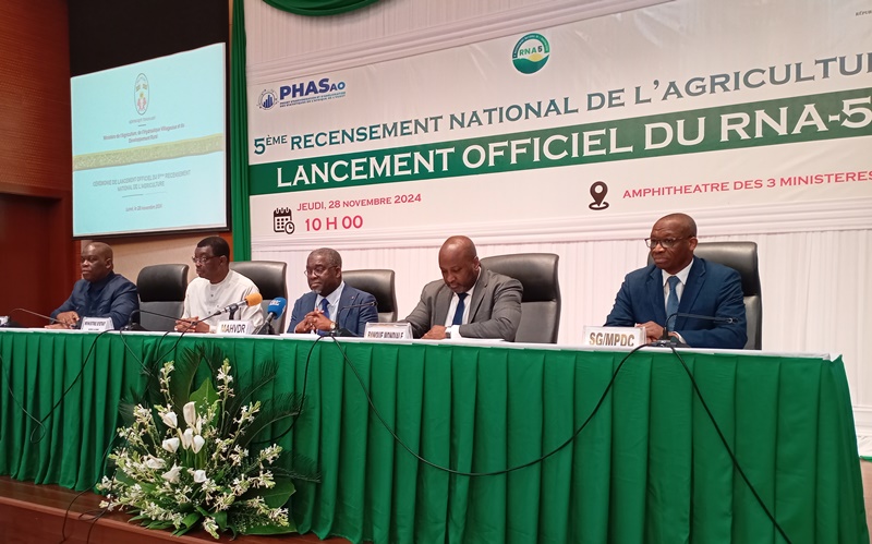 Lancement du 5è recensement national de l’agriculture au Togo